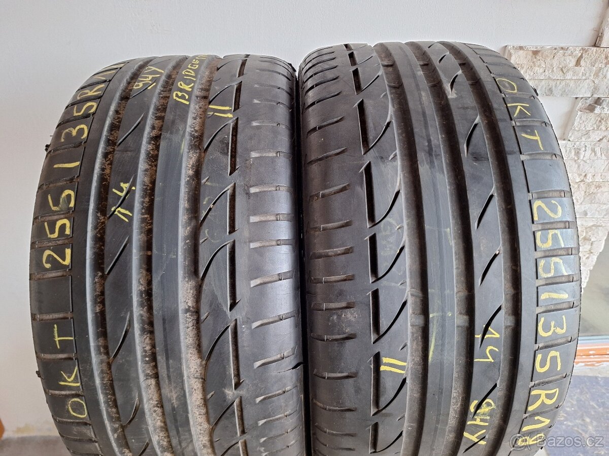 Prodám letní pneu 255/35/18 Bridgestone