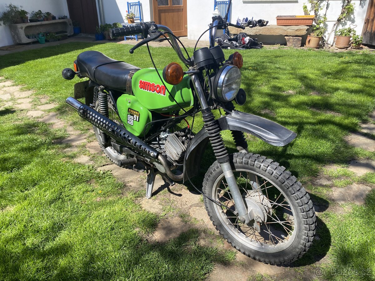 Simson S51 enduro