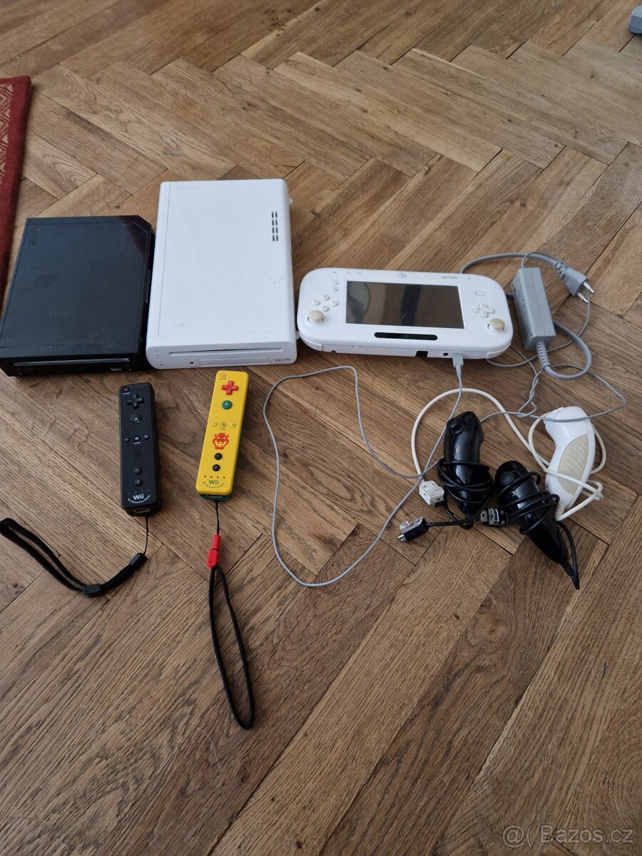 Prodám Nintendo Wii a Nintendo Wii U