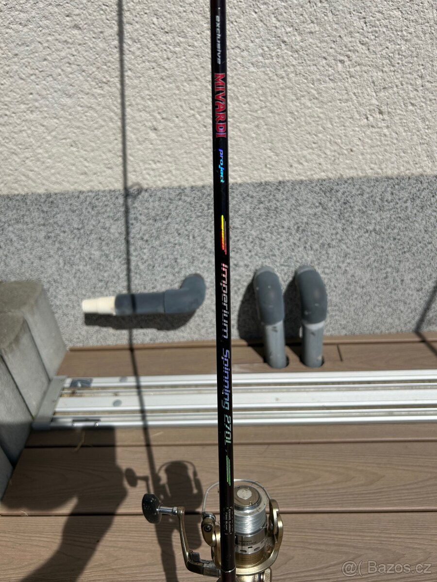 Přívlačový prut Mivardi Imperium Spinning 270l s navijákem M