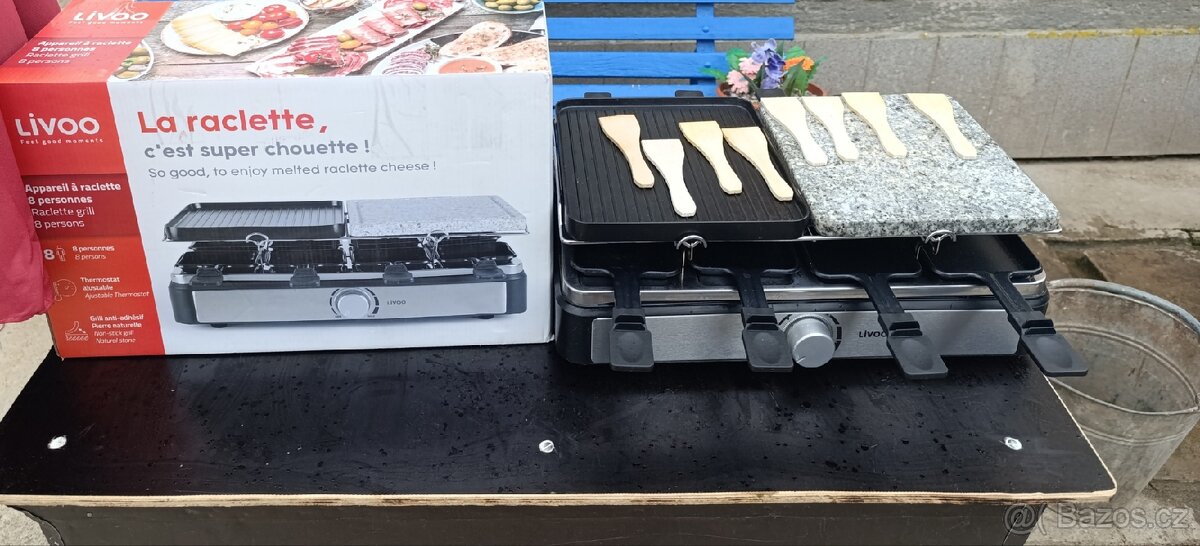 Stolní raclette gril Livoo DOC258