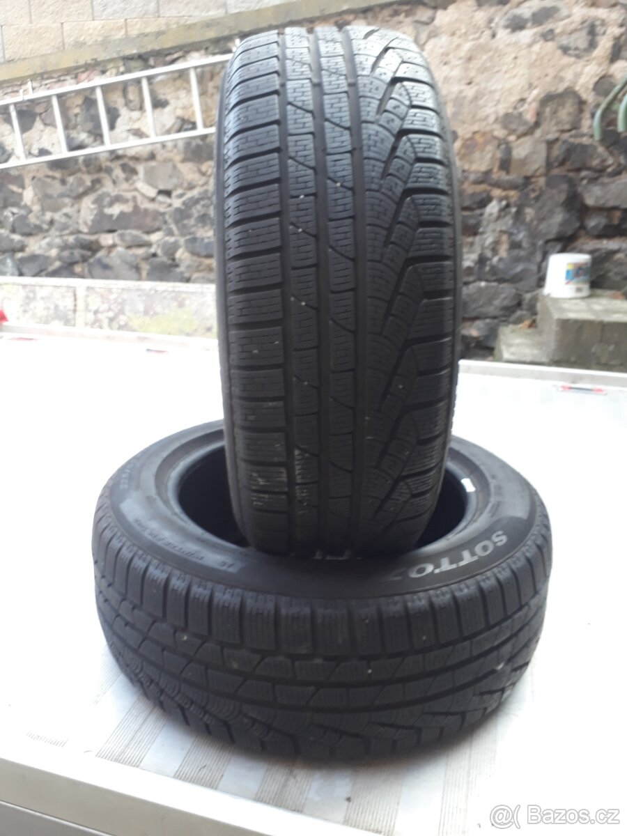 ZIMNÍ PNEU PIRELLI SOTTOZERO -- 225/55/R17" -- 2X