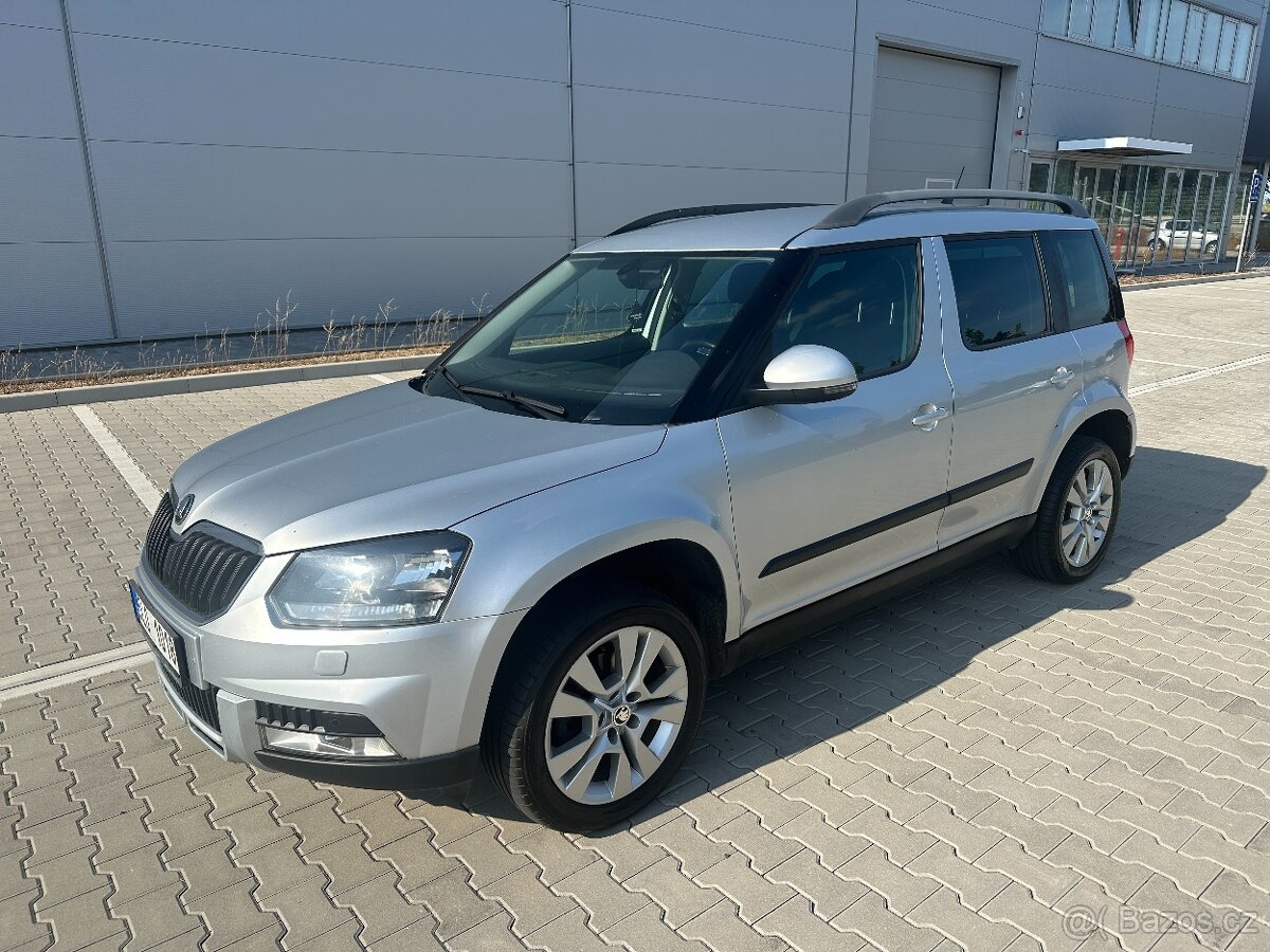 Škoda Yeti 1.4 TSi 110kw, ČR, 1.maj., 4x4, serviska, DPH