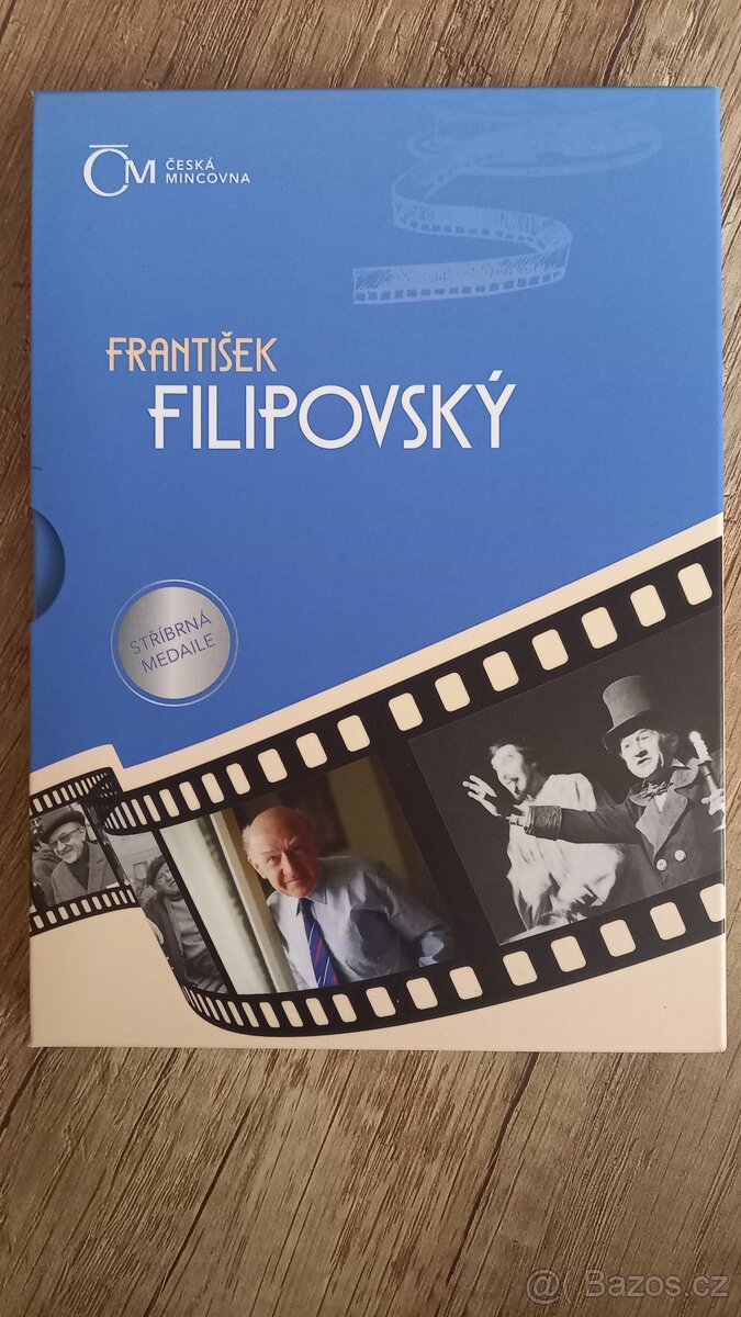 Stříbrná medaile František Filipovský