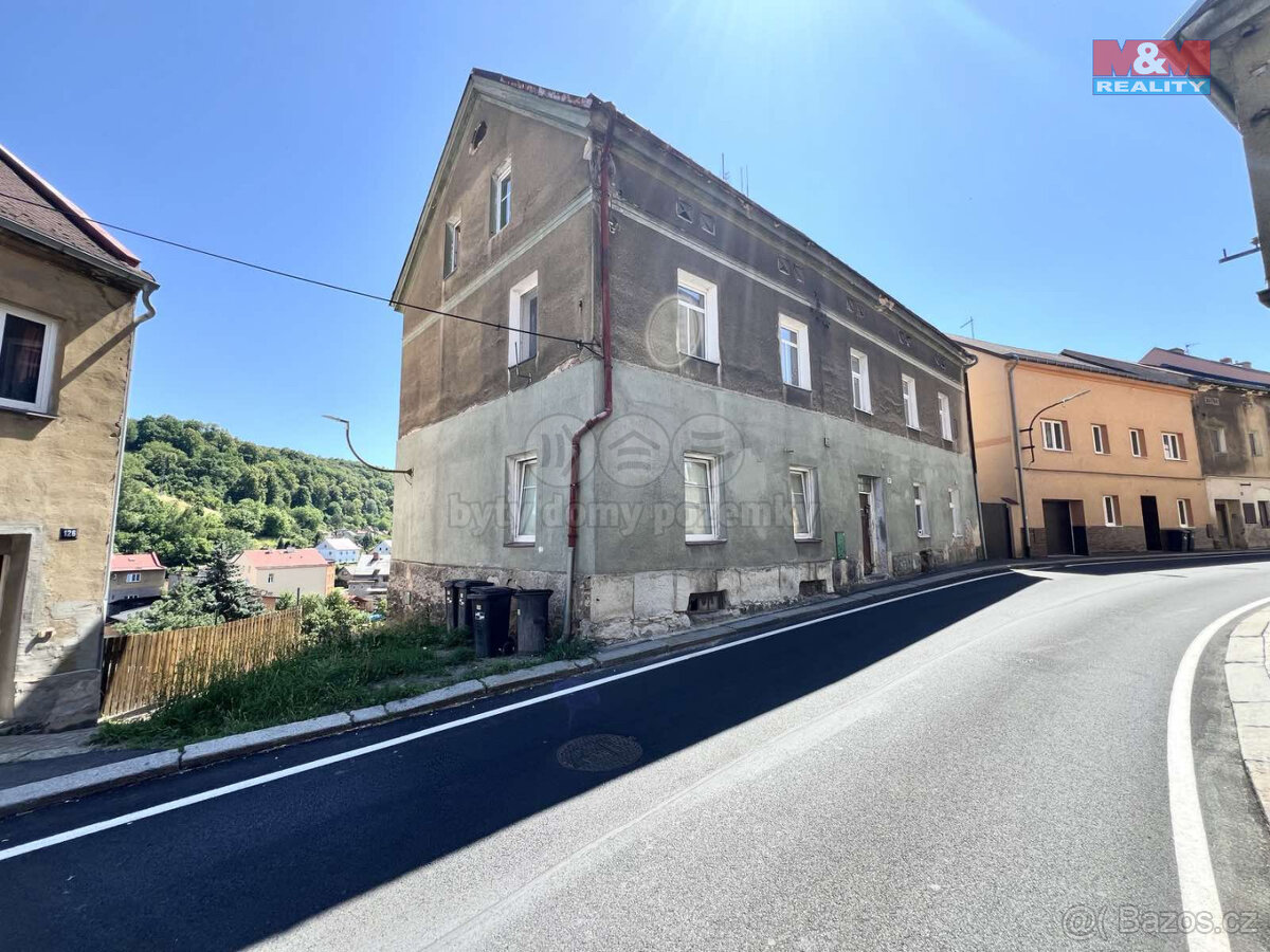 Pronájem bytu 2+kk,40 m²,Benešov nad Ploučnicí,ul. Palackého