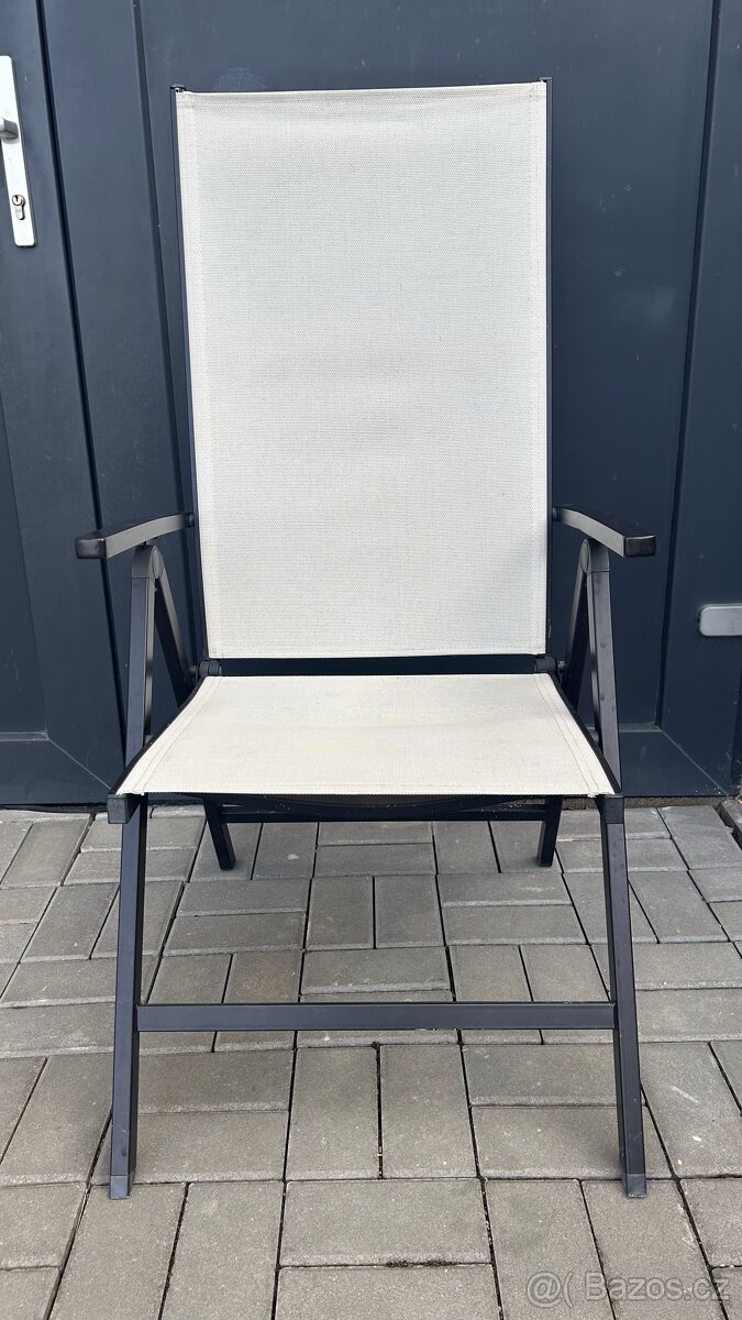 IKEA AMMERE venkovni židle křeslo s nastavitelným opěradlem