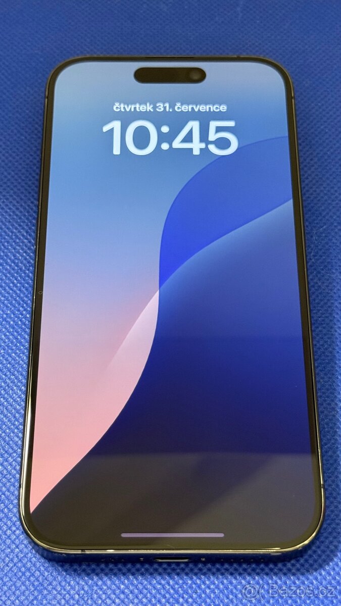 iPhone 15 Pro 128GB Blue Titan, krásný stav