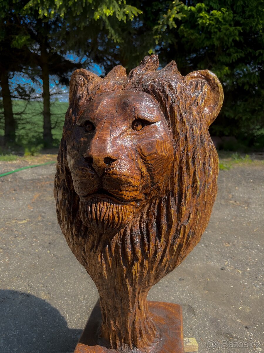 Socha Lva do zahrady