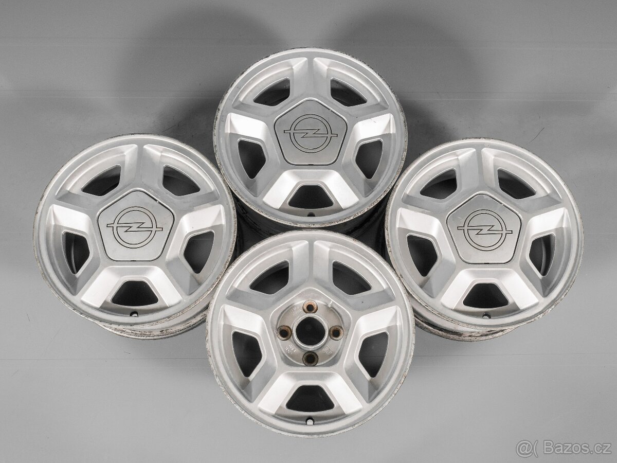 Opel Manta originál alu Lemmerz R15 4×100 ET30 – 4ks (Z0698)
