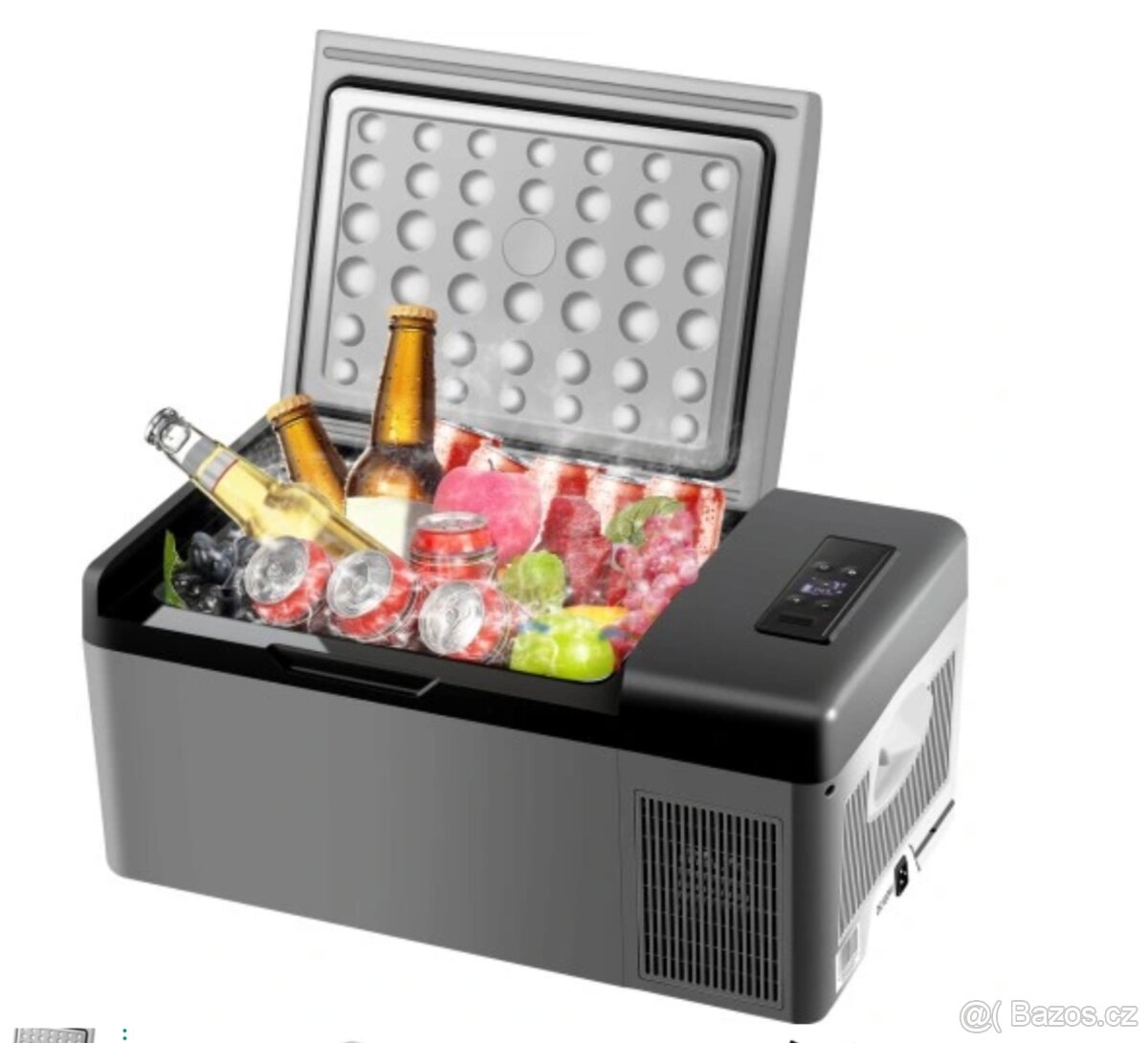 VEVOR Lednička kompresorová 15L 12V/24V 45W