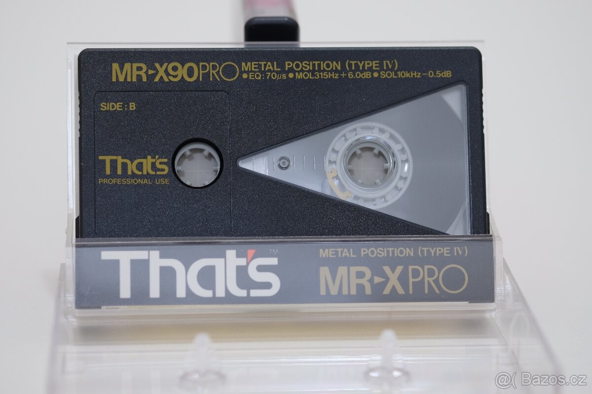 Audioquest,Ampex, kazety,Sony,Maxell,That's,Tdk,Revox