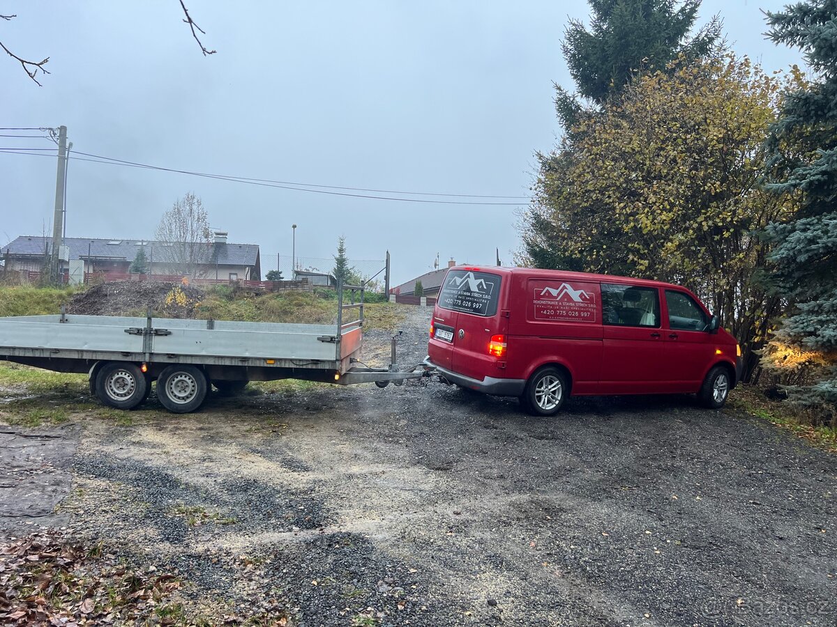 přívěsný brzděný vozejk Hapert 2700 kg 4,6x2