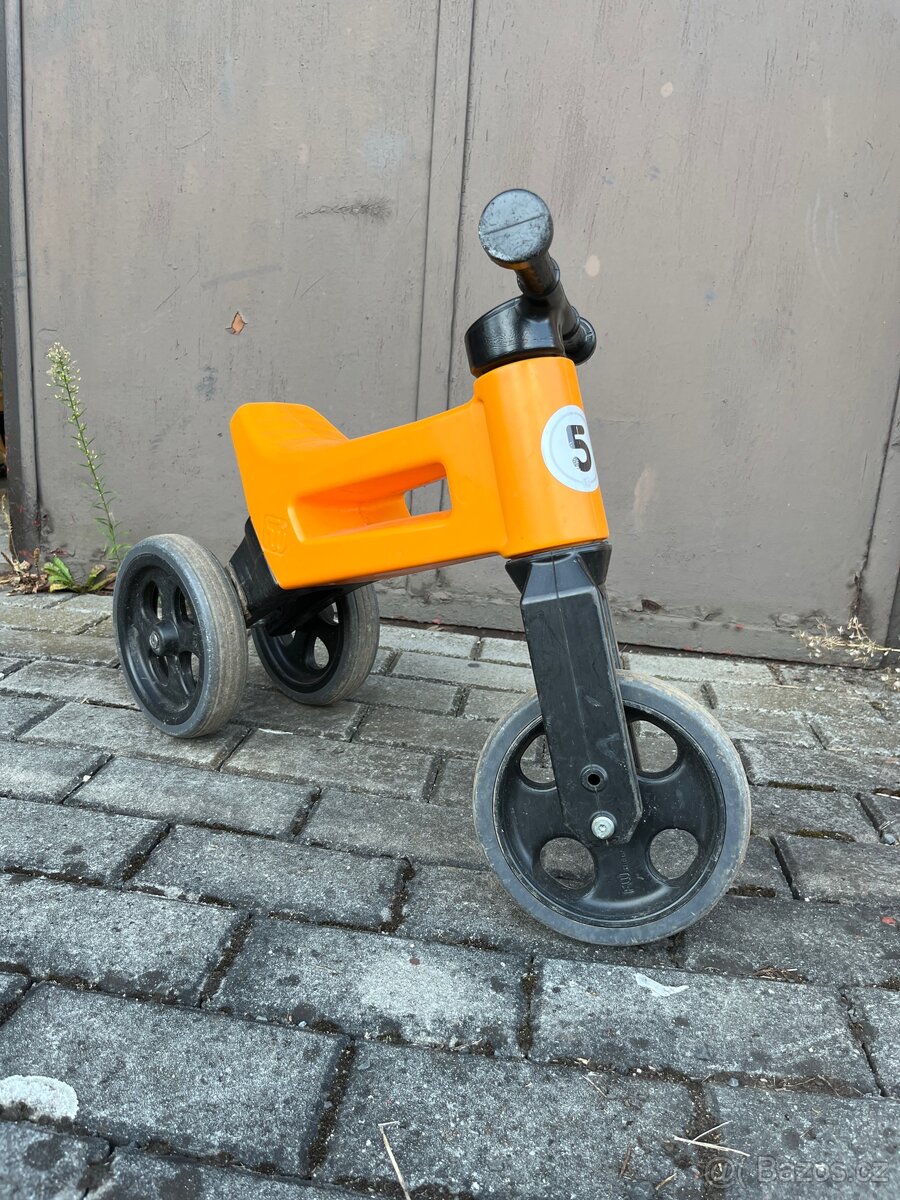Odrážedlo Funny Wheels oranžové