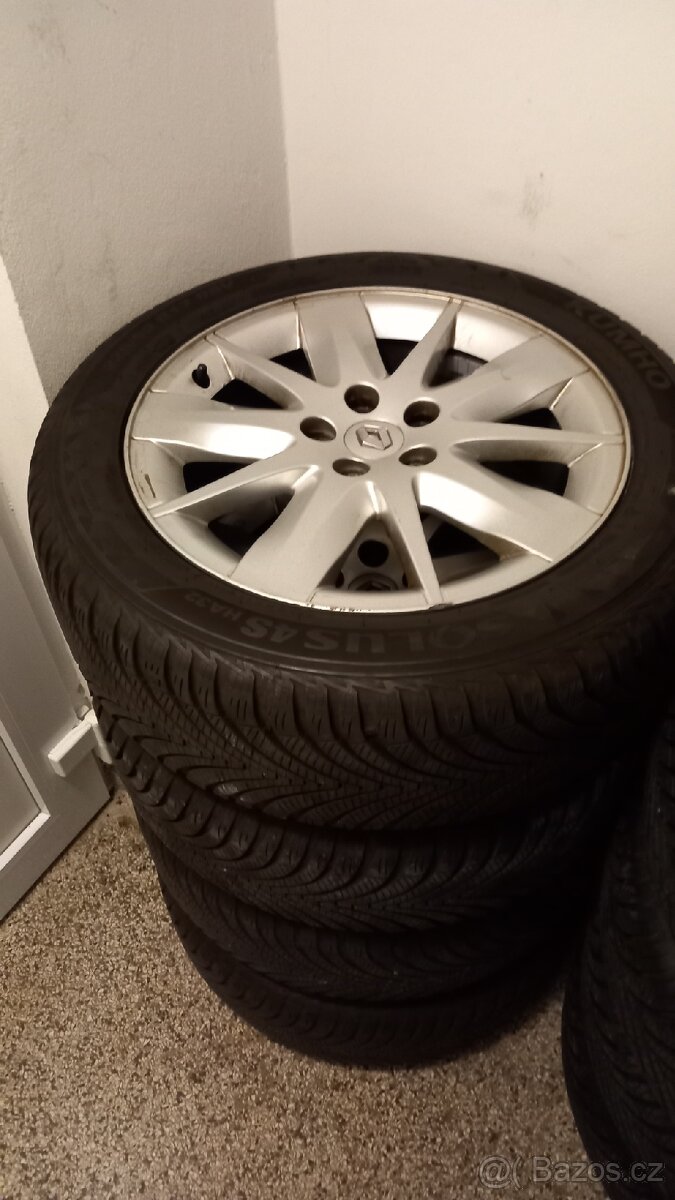 Alu kola 5x108 R17 zimní pneumatiky 225x50 R17