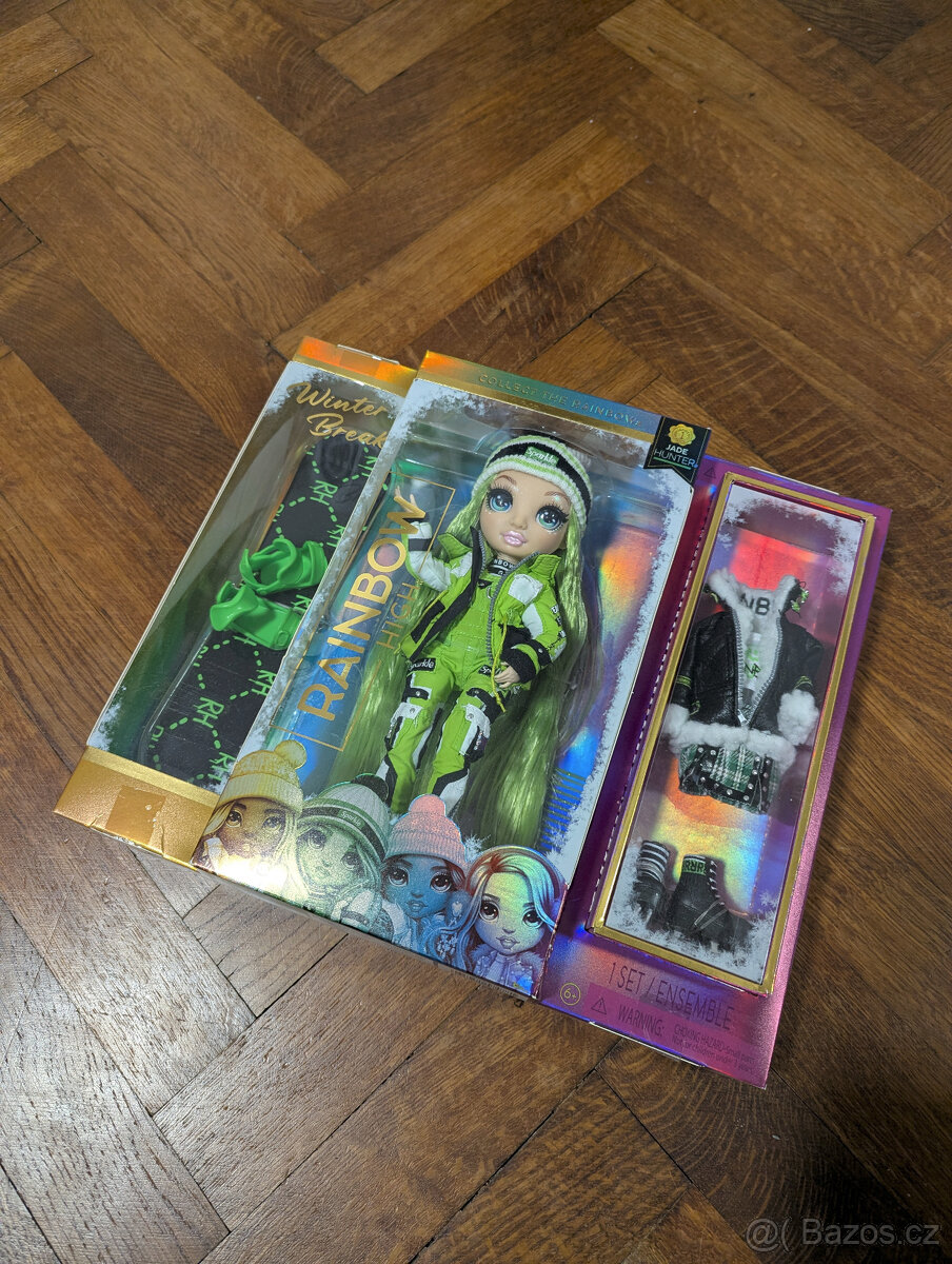 Rainbow High Winter Break Fashion panenka - Jade Hunter