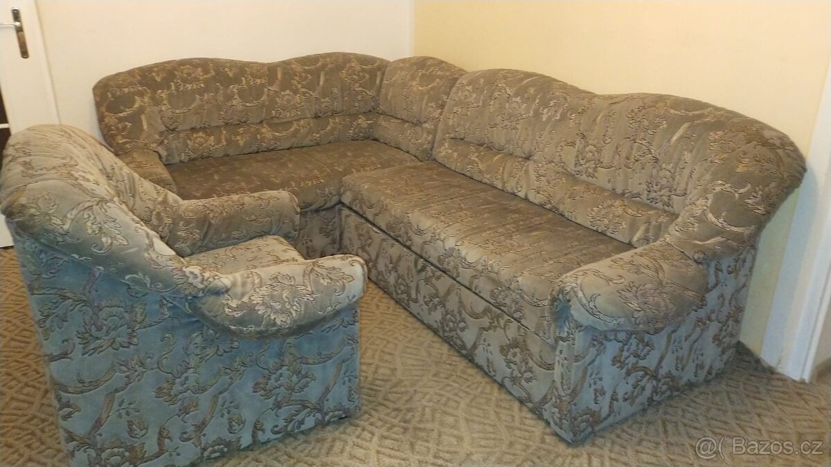 Rohová sedací souprava