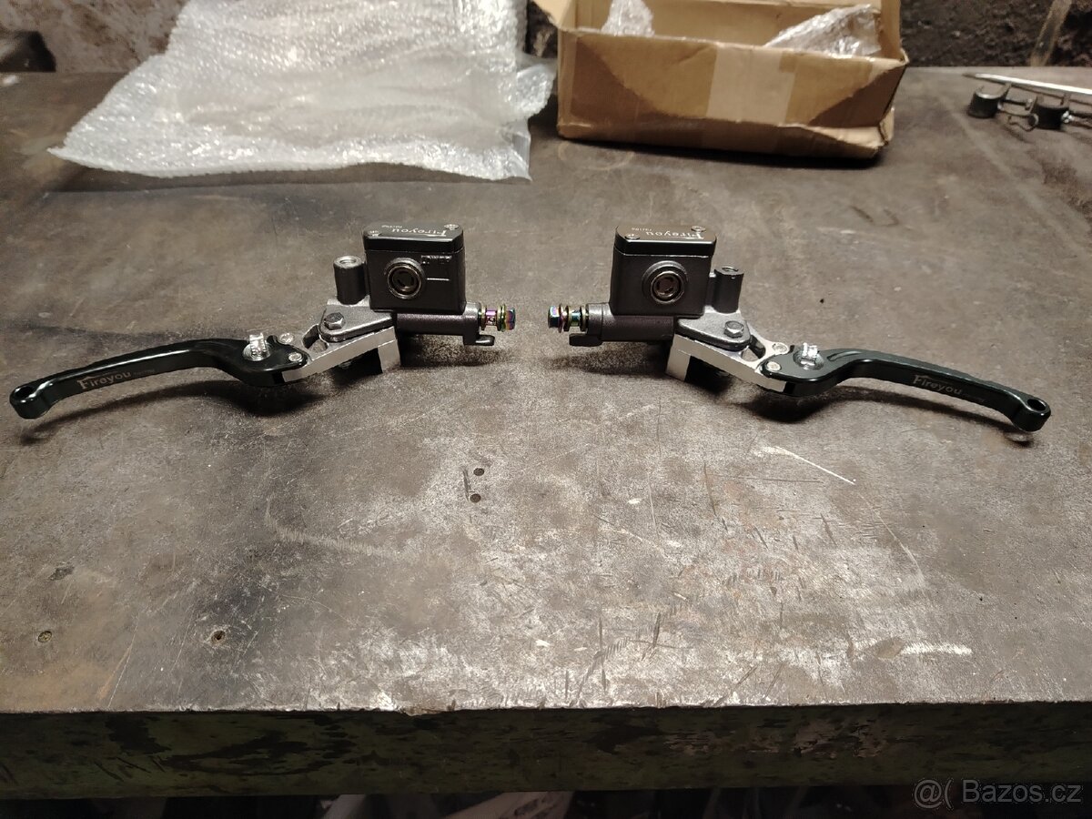 Pumpy/páky brzda, spojka