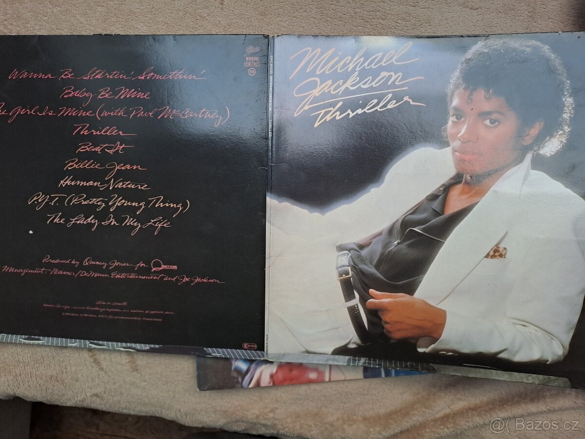 3x vinyl - Prince, Jackson, Madonna