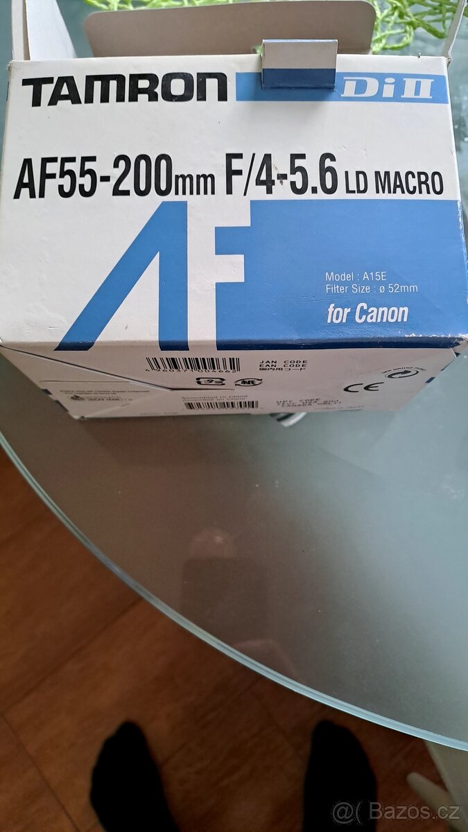 Objektiv Tamron AF55-200mm