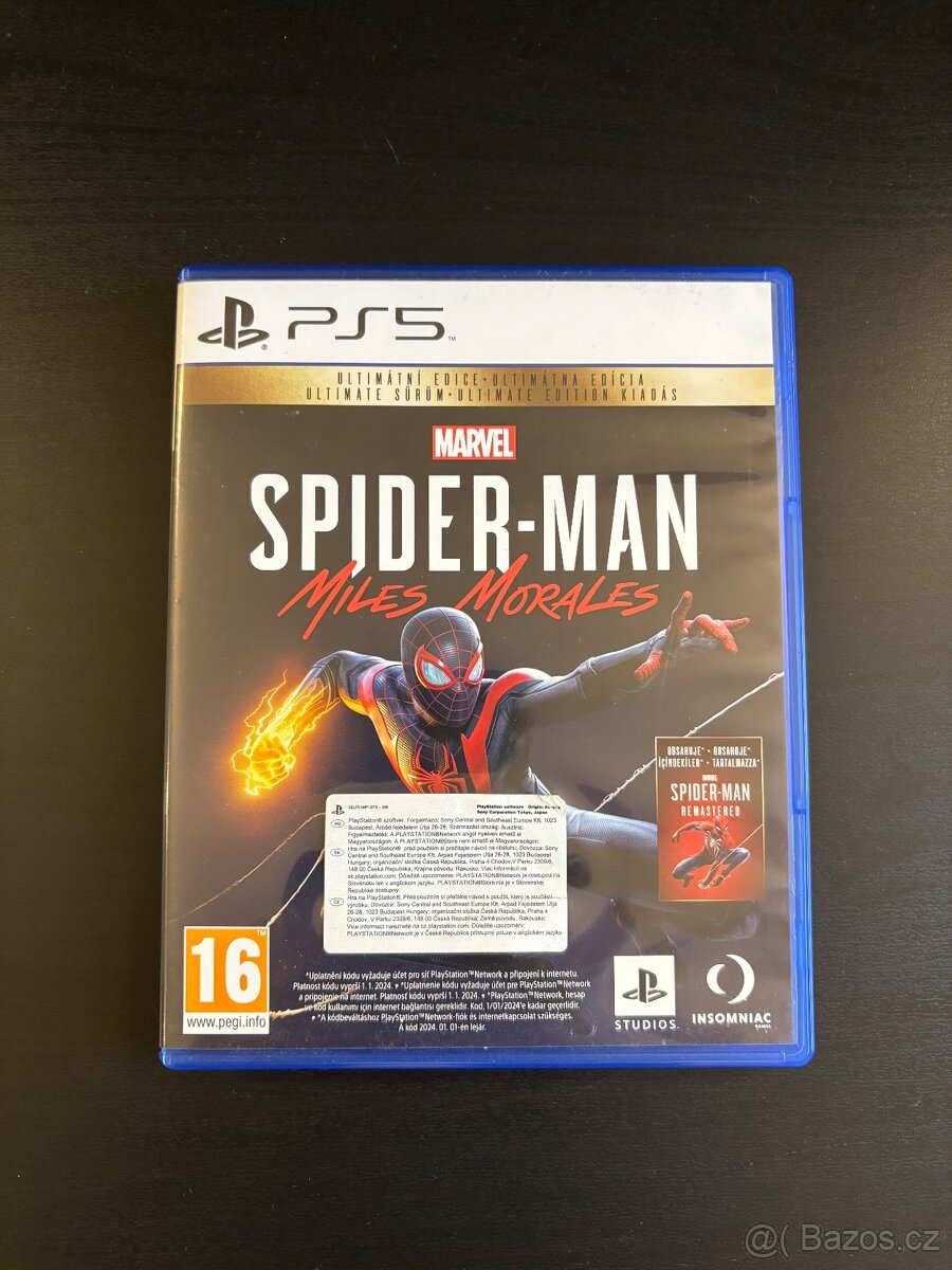 Spiderman Miles Morales na PS5