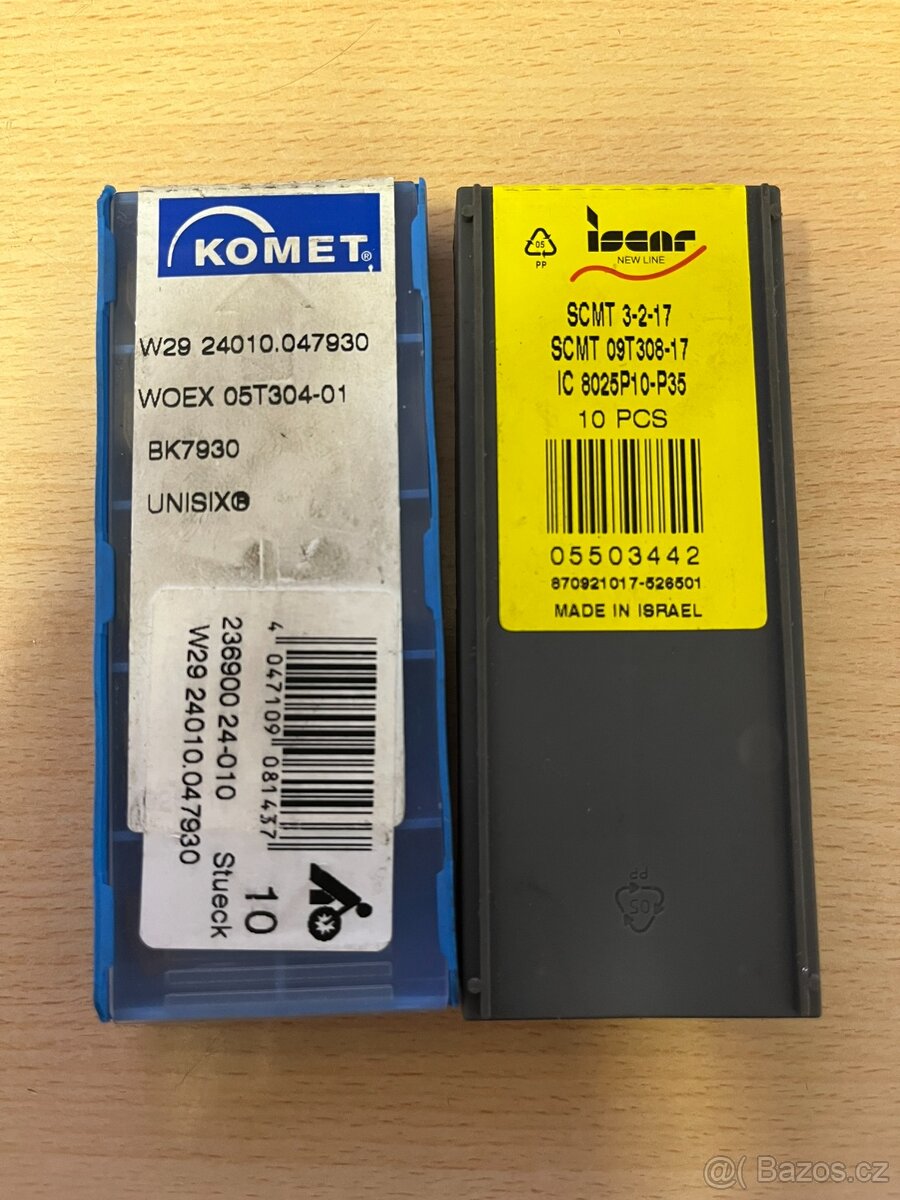 Plátky Iscar, Komet