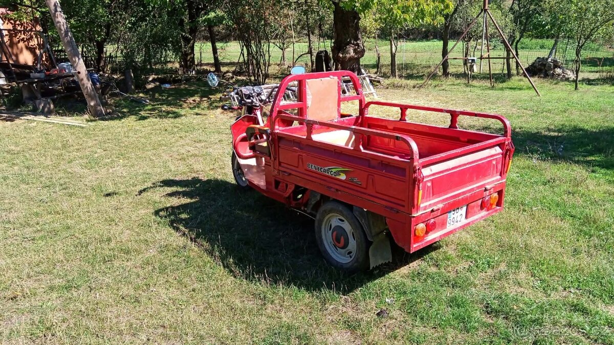 pracovní elektro tříkolka