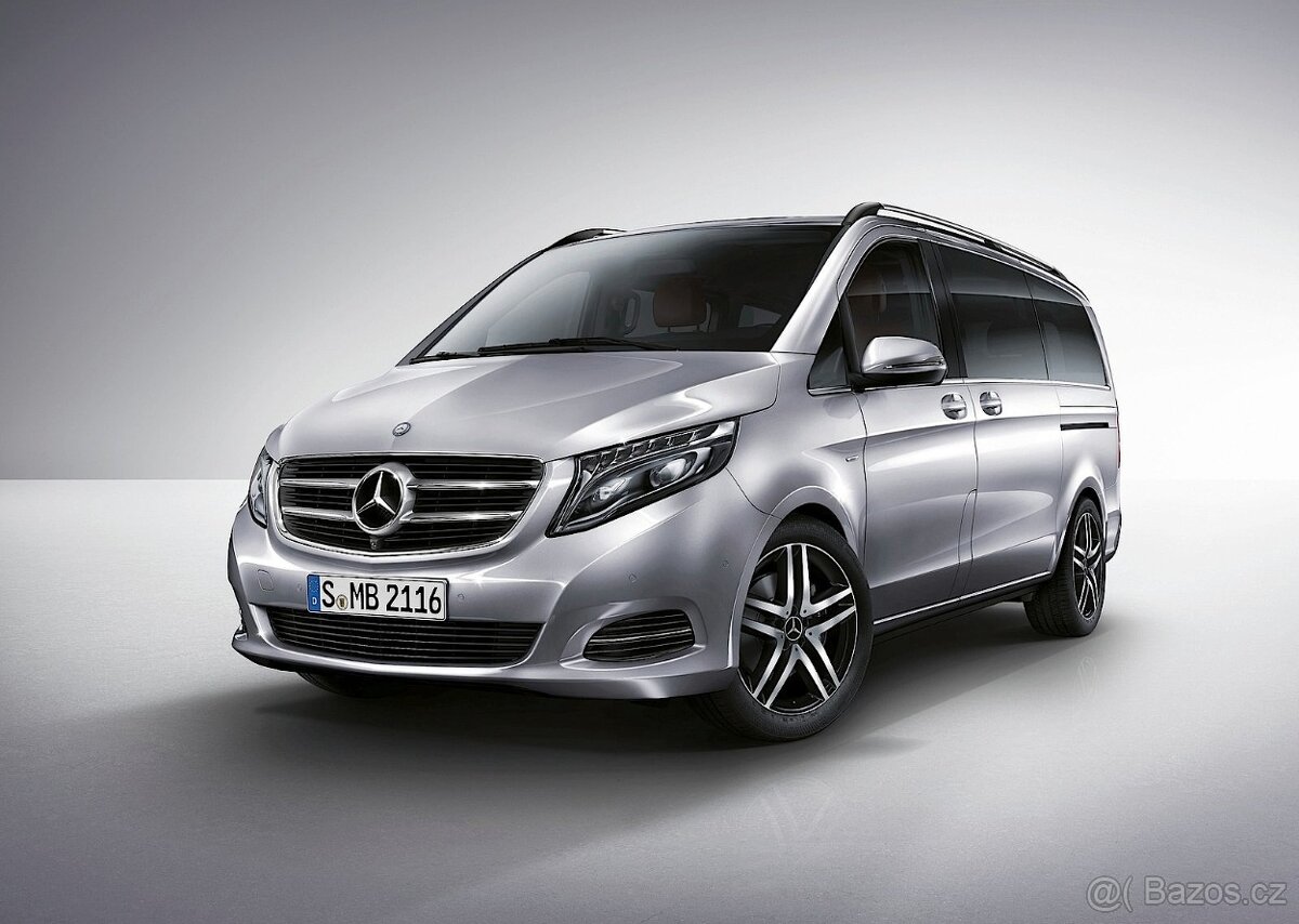 Mercedes W447 V-clss - Oprava denního svícení LED