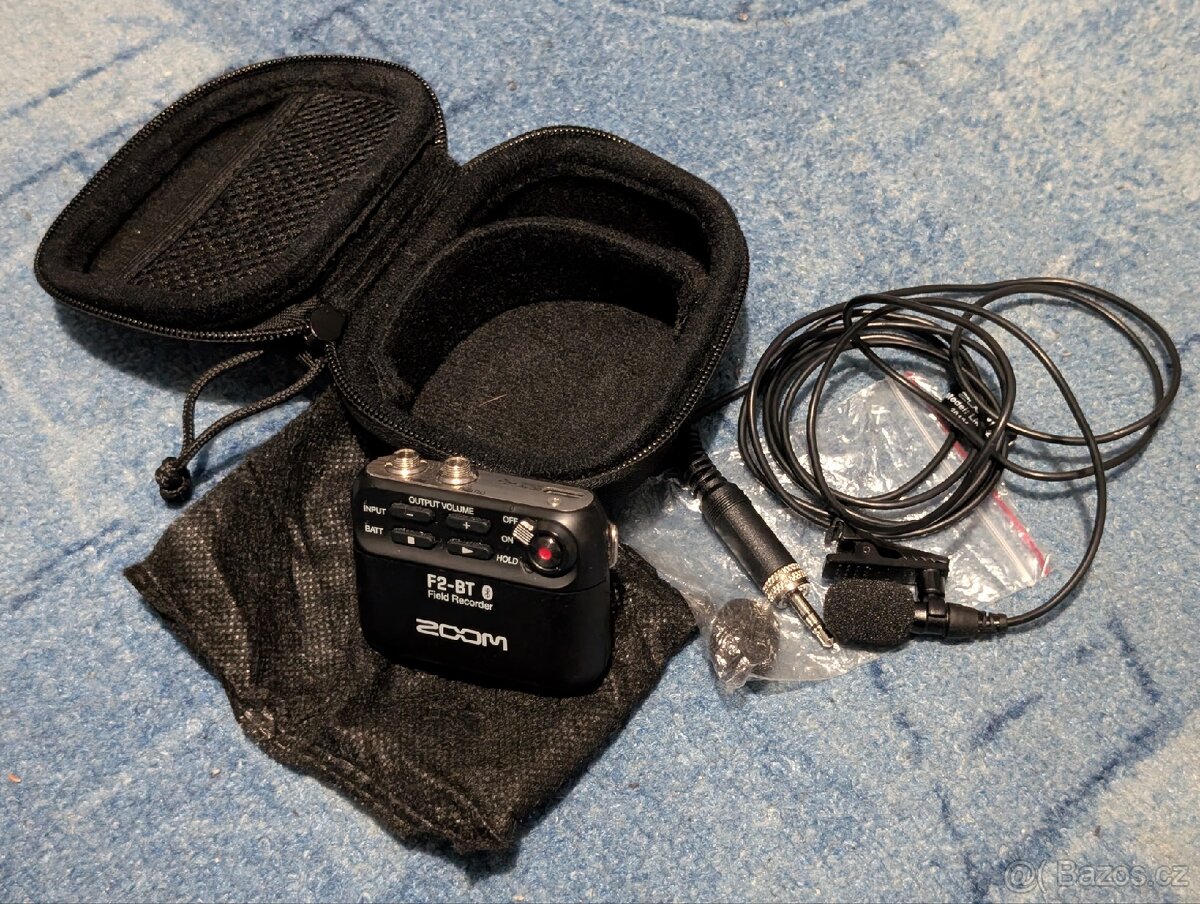 Zoom F2-BT | 32-bit float | s lav mikrofonem a Bluetooth