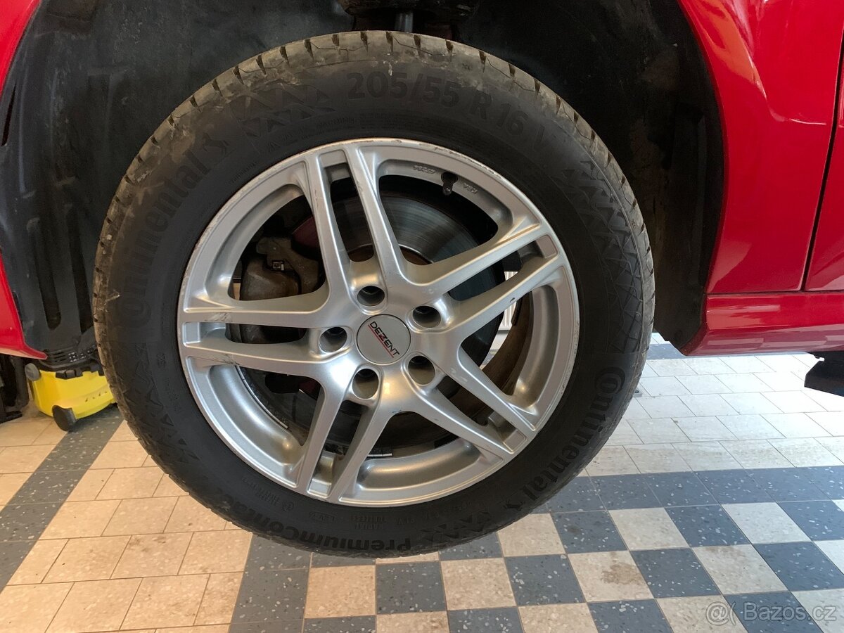 Disky Dezent 5x112 7j R 16 Mercedes+ pneu 205/55 r16