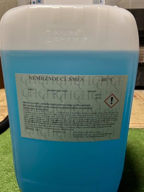 NEMRZNOUCÍ SMĚS - 40°C 25 l
