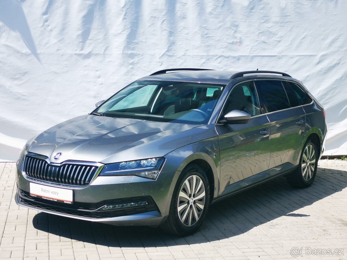 ŠKODA Superb 2.0TDI 110kW DSG Ambition Combi Záruka 5 let ČR
