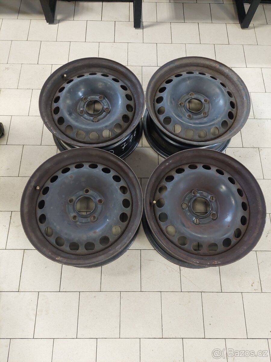 Ocelové disky 6.5x15 5x110x65,1 ET35