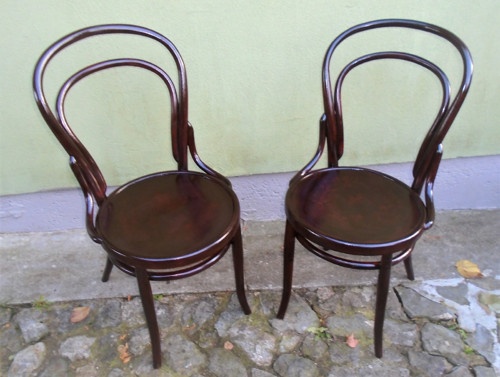 židle THONET 14 pevné  2 kusy