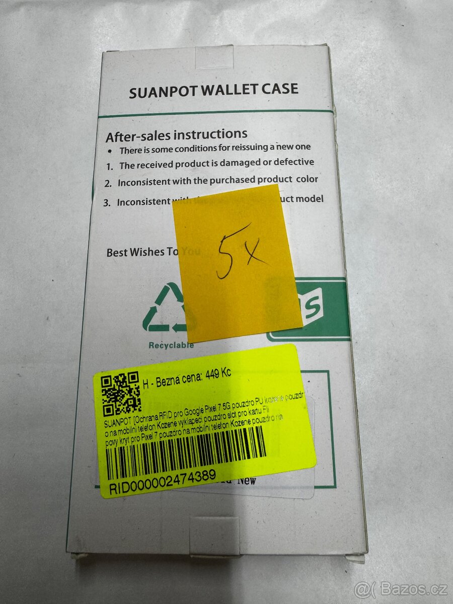 pixel 7 5G kožene pouzdro
