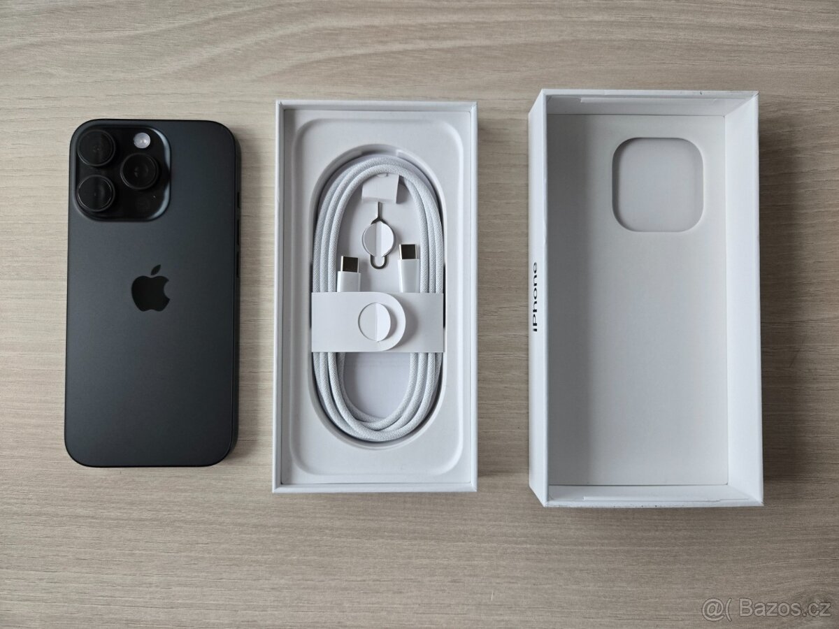 Apple Iphone 16 PRO 256 GB + záruka O2 jako nový