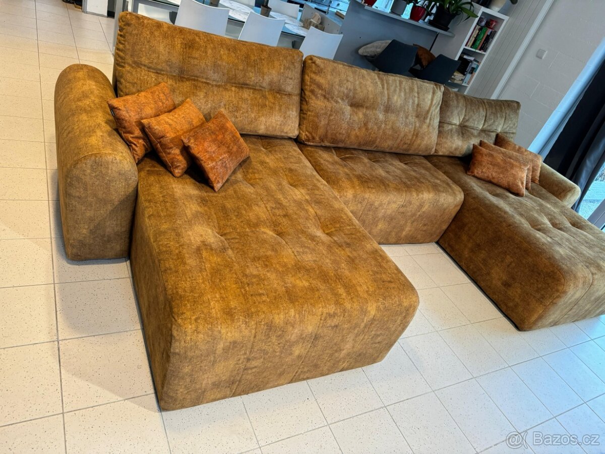 Veliká designová sedačka - zánovní