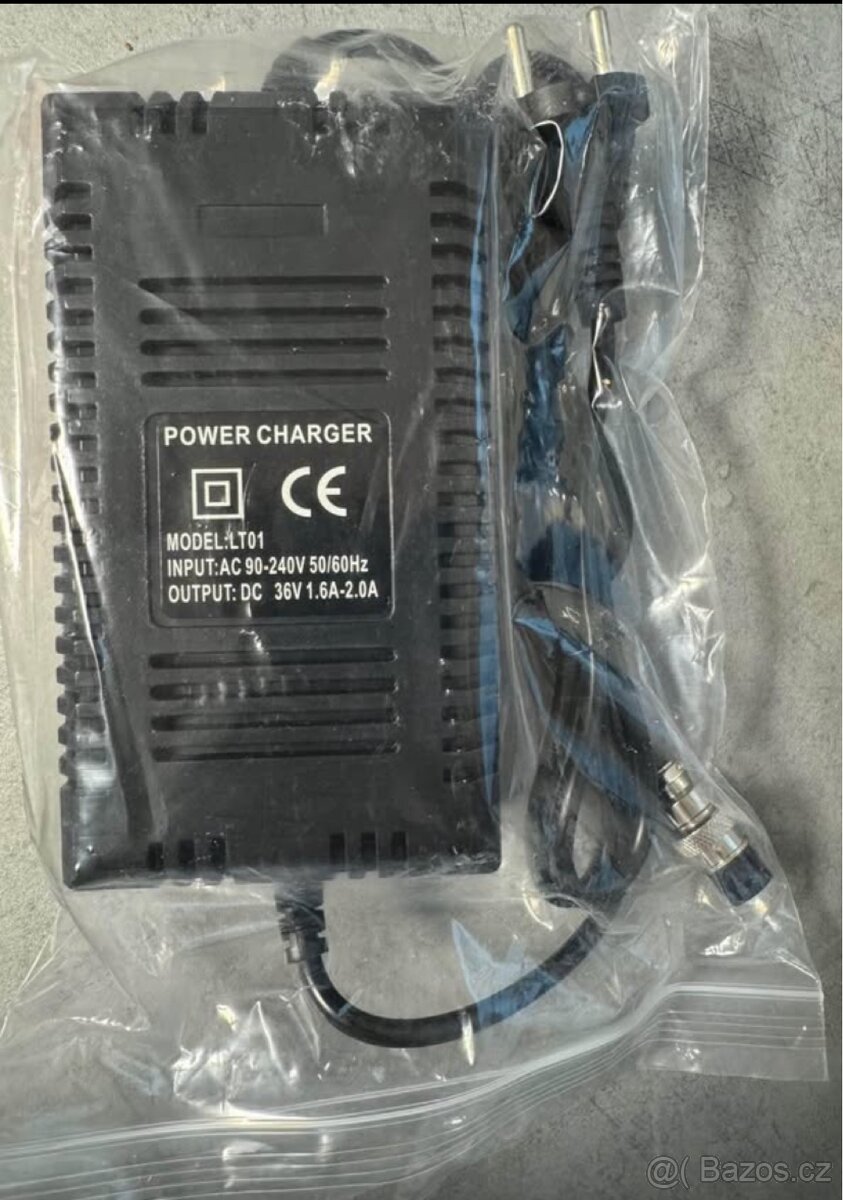 Nabíječka elektrická čtyřkolka/motorka/skútr 36v 1,6-2,0 A
