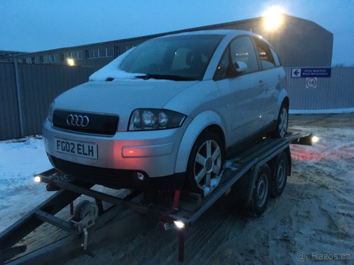 prodam náhradní díly Audi A2 1.4i 16v BBY 55kw