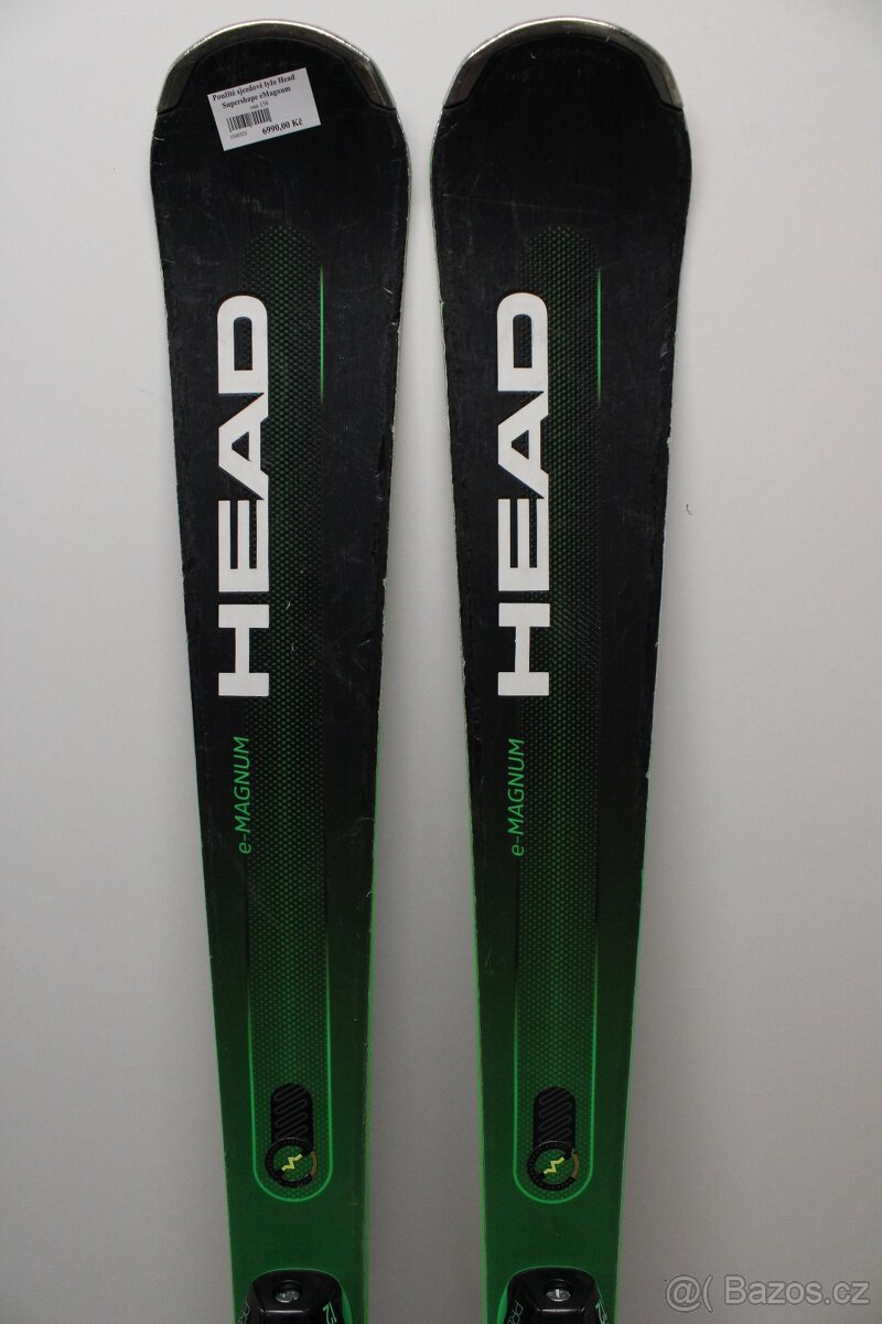 Použité sjezdové lyže Head Supershape eMagnum 156 cm