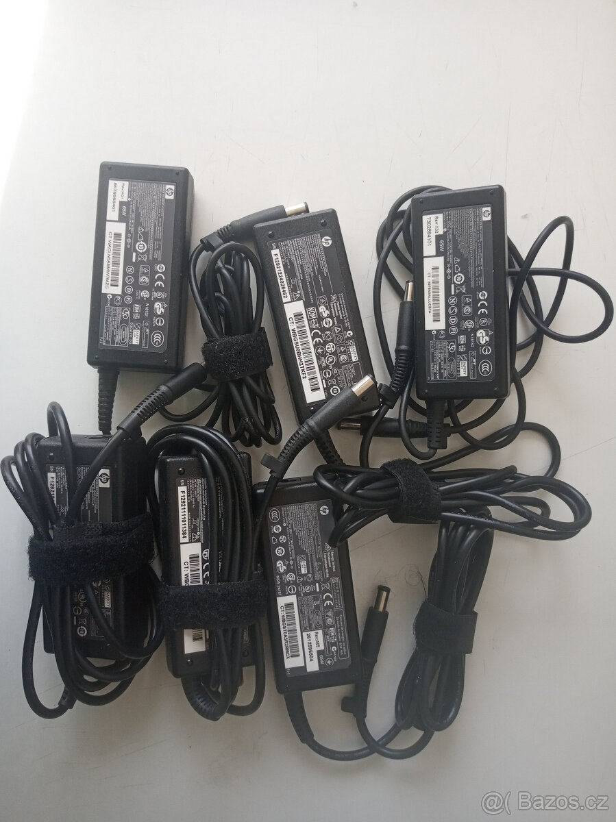 6x HP 18,5V/3,5A-65W) ORIGINÁLNÍ OTESTOVANÉ FUNKČNÍ NABÍJEČK