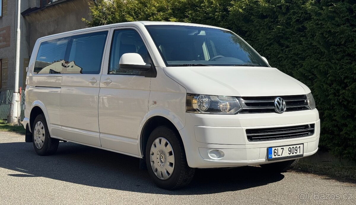 VW Caravelle, 103 kW, T5, LONG, 2,0 TDI, 9 míst, automat