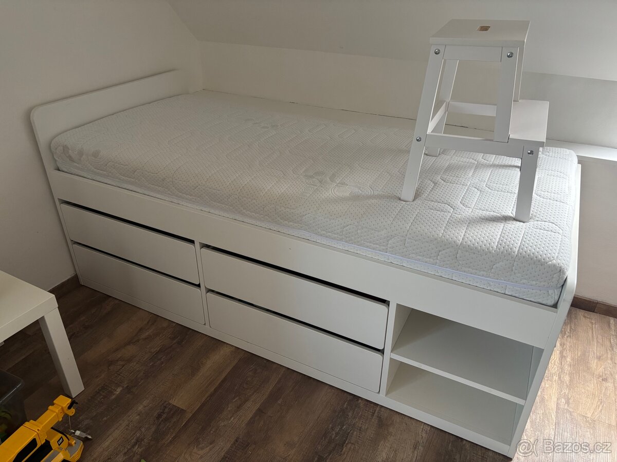 Postel SLÄKT s úložným prostorem