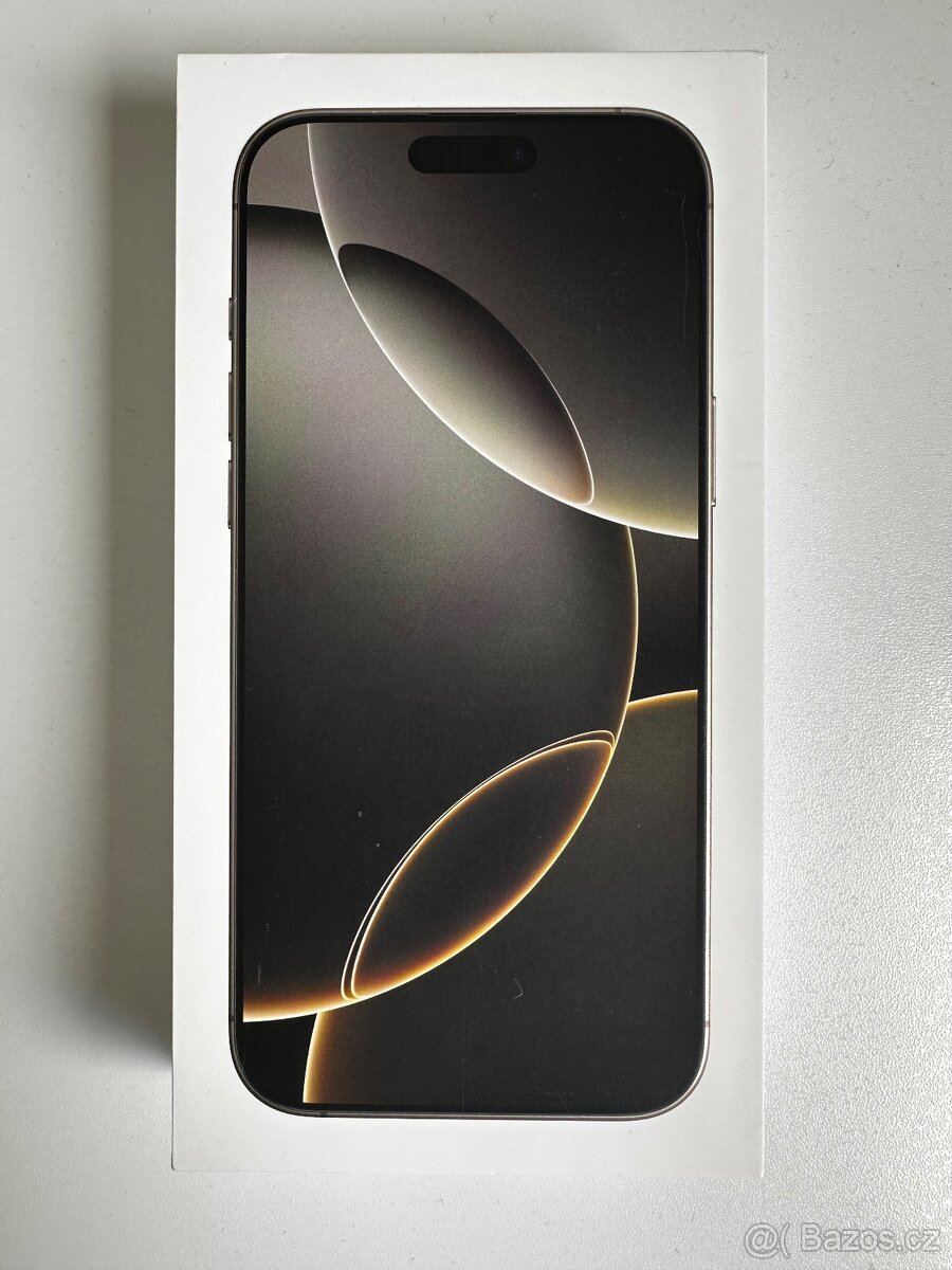 Apple iPhone 16 Pro Max, 256GB / Přírodní Titan - (Nový)