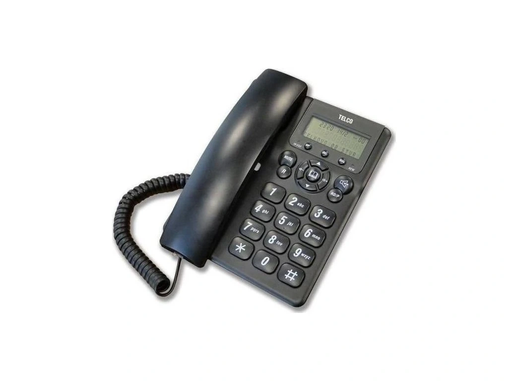 klasický telefon Telco PH-895ID černá CZ