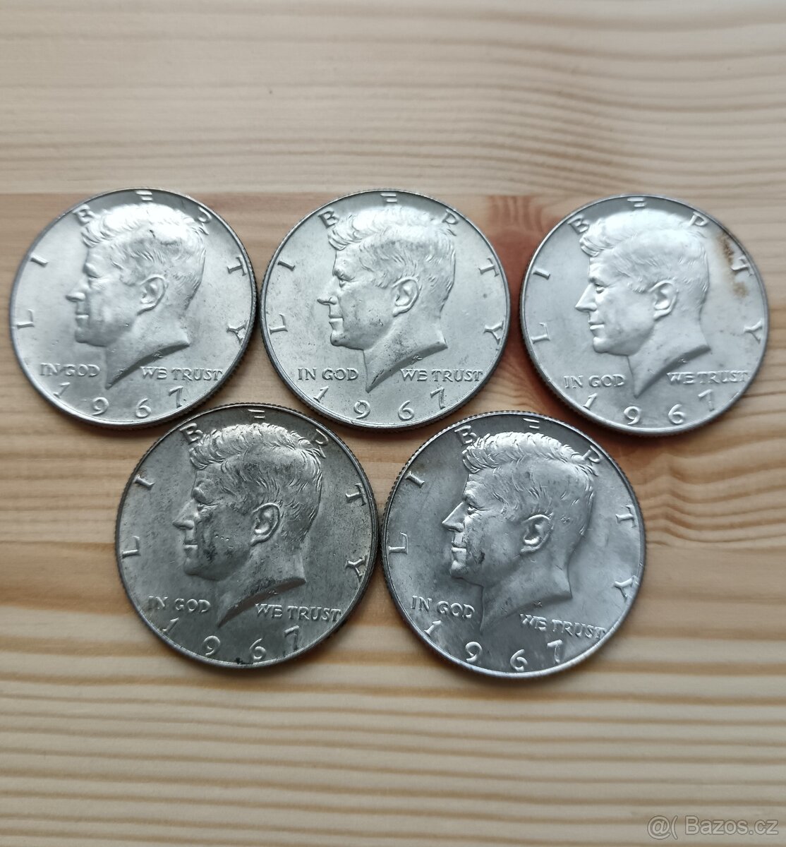 AG Half Dollar USA 1967
