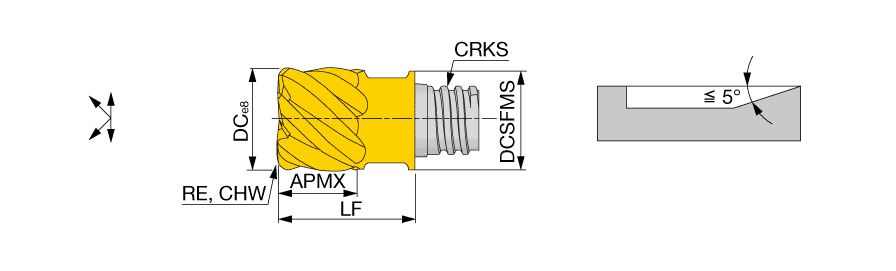 Fréza D12 - Tungaloy - VEE120L09.0R00-06S08AH725