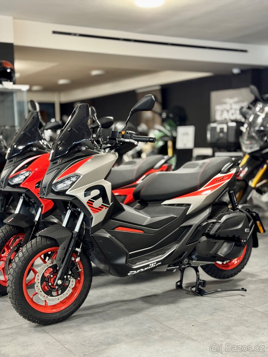 🛵 Aprilia SR GT 125 Sport 2025 – TOP stav, 1.100 km, záruka