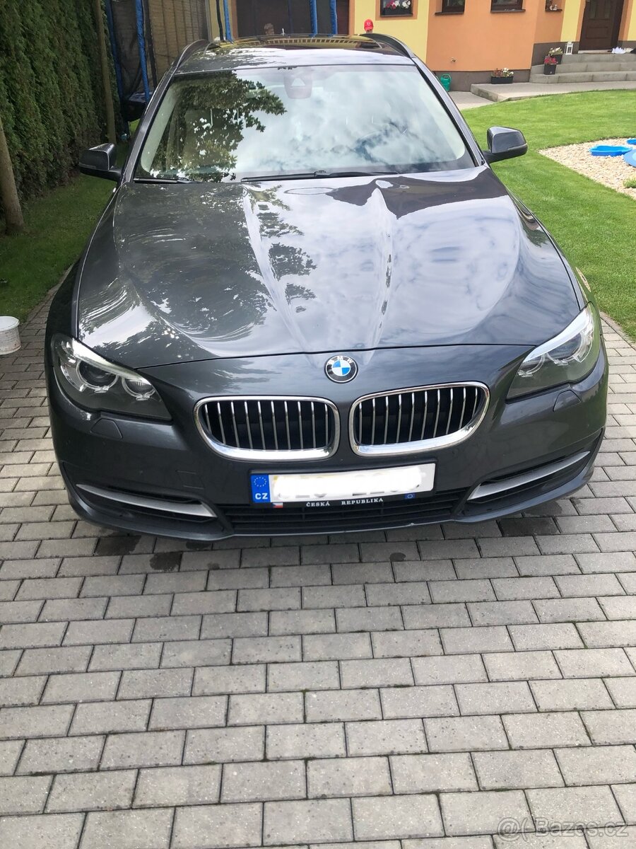 BMW 518D 110 kW, automat, kůže, panoráma – TOP stav