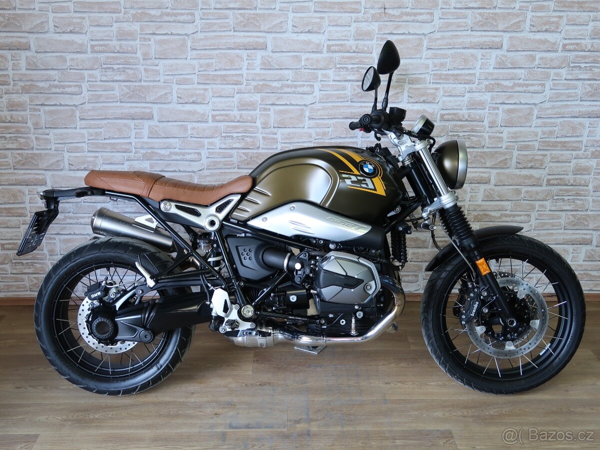 BMW R nineT Scrambler 8700km, bohatá výbava