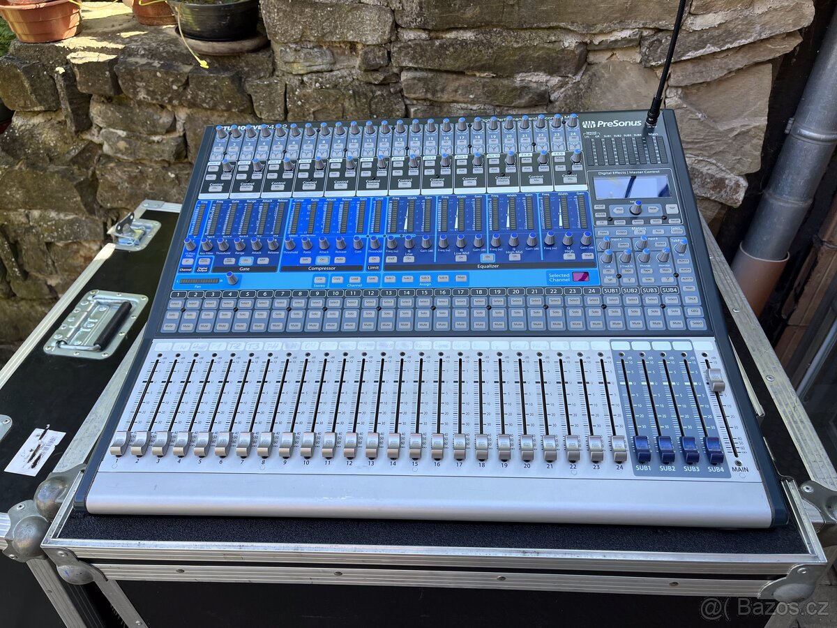 PRESONUS StudioLive 24.4.2 + Case + dokumentace